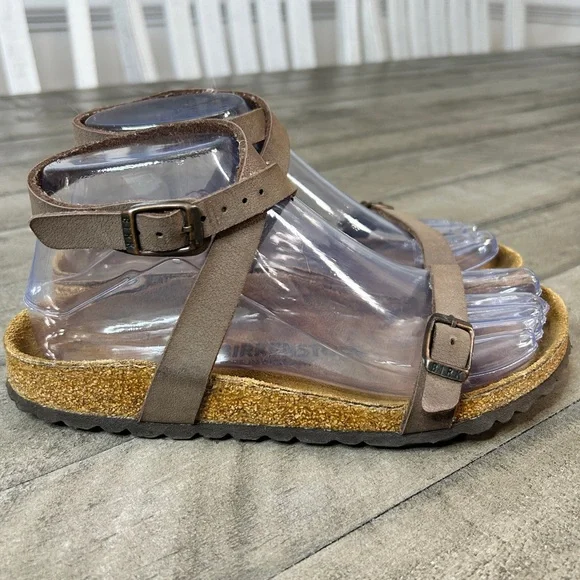 Birkenstock Yara Habana Ankle Sandals Womens Size 6 - Picture 3 of 7